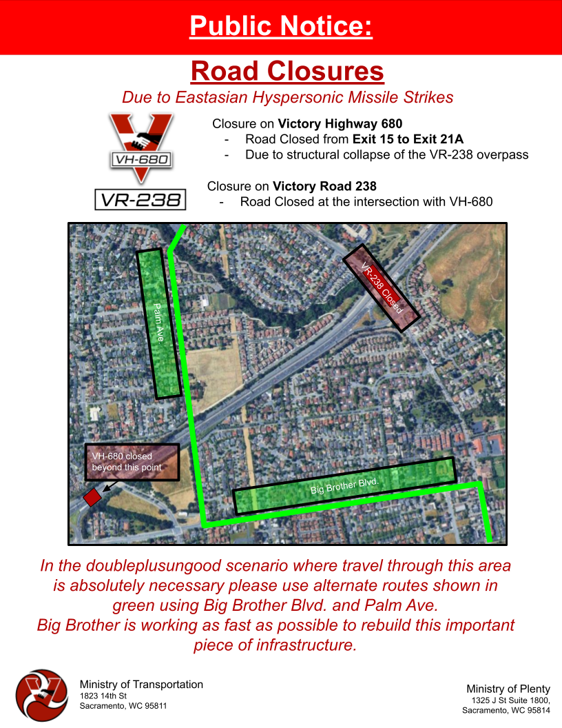 Road Closure Notice